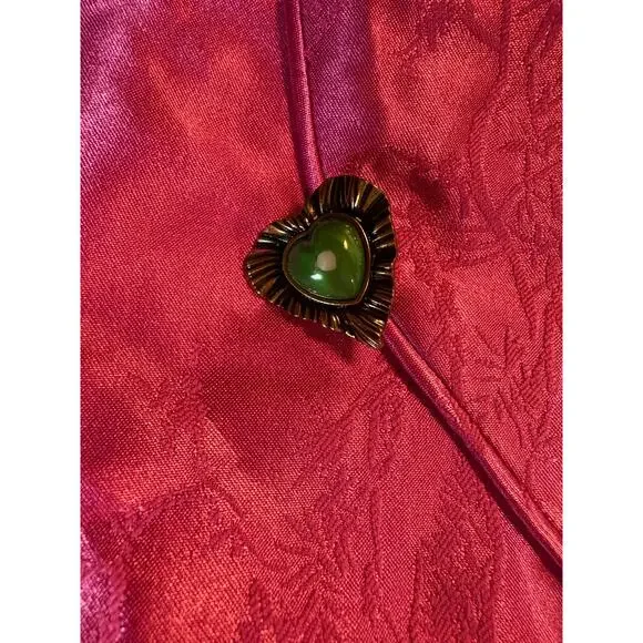 Lovely Faeriesty Pink Dress Size L - New with Minor Button Flaw - Picture 2 of 6